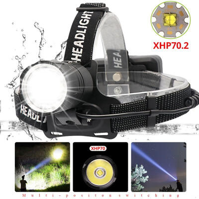 Oasismall 70000lm Super Bright Led xhp702 Headlamp 3Mode Rechargeable Waterproof Outdoor HeadlightNo Battery
Oasismall 70000lm Super Bright Led xhp702 Headlamp 3Mode Rechargeable Waterproof Outdoor HeadlightNo Battery
