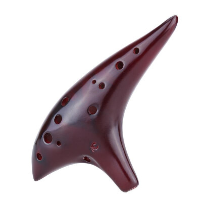 12 Holes Ceramic Ocarina Flute Alto C Smoked Burn Submarine Style Musical Instrument with Music Score for Music Lover&Beginner
12 Holes Ceramic Ocarina Flute Alto C Smoked Burn Submarine Style Musical Instrument with Music Score for Music Lover&Beginner