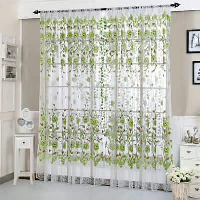 Fashion Pastoral Style Translucidus Window Curtain Tulip Flower Pattern Split Curtain For Living room bedroom
Fashion Pastoral Style Translucidus Window Curtain Tulip Flower Pattern Split Curtain For Living room bedroom