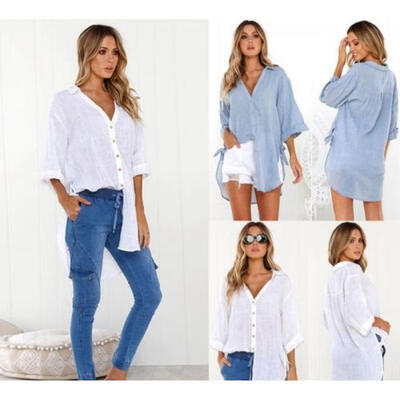2019 Women´s Ladies Casual Tops Shirt Loose Fashion Blouse Clothes Plus Size T-Shirt
2019 Women´s Ladies Casual Tops Shirt Loose Fashion Blouse Clothes Plus Size T-Shirt