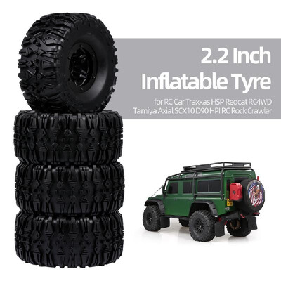 4pcs 135mm 22 Inch Rim Rubber Inflatable Tyre Tire Wheel for RC Car Traxxas HSP Redcat RC4WD Tamiya Axial SCX10 D90 HPI RC Rock C
4pcs 135mm 22 Inch Rim Rubber Inflatable Tyre Tire Wheel for RC Car Traxxas HSP Redcat RC4WD Tamiya Axial SCX10 D90 HPI RC Rock C