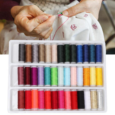Greensen 39 Colors Colorful Hand Machine Sewing Thread Cord Set Clothes String Spool Box
Greensen 39 Colors Colorful Hand Machine Sewing Thread Cord Set Clothes String Spool Box