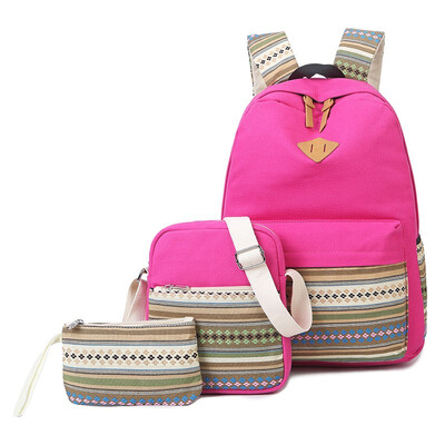 NeillieN fashion national backpack womens backpack leisure travel backpack middle school student bag three-piece suit
NeillieN fashion national backpack womens backpack leisure travel backpack middle school student bag three-piece suit