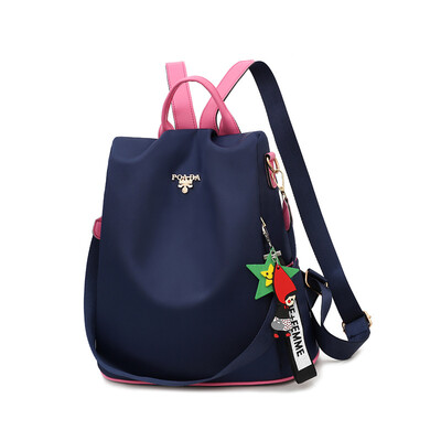 Oxford cloth shoulder bag female fashion tide big canvas ladies travel bag girl small backpack
Oxford cloth shoulder bag female fashion tide big canvas ladies travel bag girl small backpack