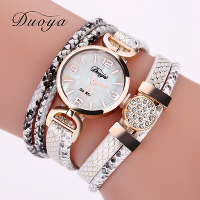 Womens watch duoya brand female models PU winding fashion table sexy snake pattern multicolor
Womens watch duoya brand female models PU winding fashion table sexy snake pattern multicolor