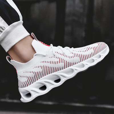 Large size mens shoes breathable sports shoes flying woven hollow blade bottom shock absorption ultra-light leisure trav
Large size mens shoes breathable sports shoes flying woven hollow blade bottom shock absorption ultra-light leisure trav