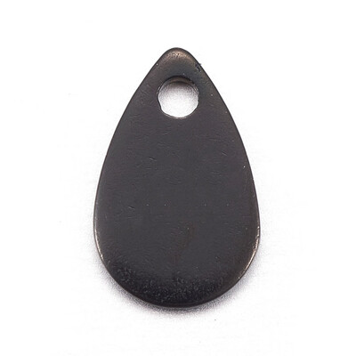 Vacuum Plating Stainless Steel Charms Drop Blank Stamping Tag Gunmetal 8x5x06mm Hole 12mm
Vacuum Plating Stainless Steel Charms Drop Blank Stamping Tag Gunmetal 8x5x06mm Hole 12mm