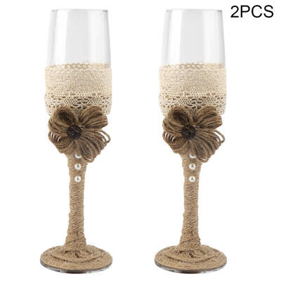 Greensen 2Pcs Western Wedding Champagne Cup Bride And Groom Wine Cup Set Wedding Goblet
Greensen 2Pcs Western Wedding Champagne Cup Bride And Groom Wine Cup Set Wedding Goblet