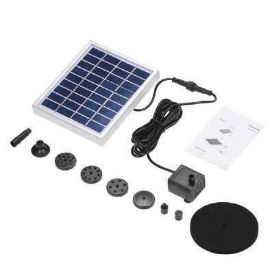 DC9V 2W 240LH Work Automatically Garden-Style Landscape Water Floating Solar Fountain Pump
DC9V 2W 240LH Work Automatically Garden-Style Landscape Water Floating Solar Fountain Pump