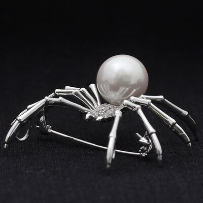1 Pc High-quality Spider Pearl Brooch Pin Fashion Metal Jewelry Wedding Party Accessories Unisex Charm Gift
1 Pc High-quality Spider Pearl Brooch Pin Fashion Metal Jewelry Wedding Party Accessories Unisex Charm Gift