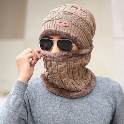 Woollen hat for men winter fleece thickened wool knitted warm top hat for cycling windproof bib cap
Woollen hat for men winter fleece thickened wool knitted warm top hat for cycling windproof bib cap