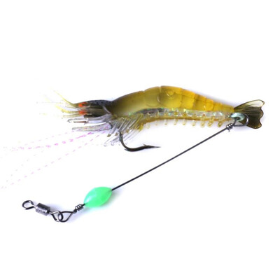 4pcs Soft Plastic Lures Artificial Noctilucent Bait Luminous Shrimp Fishing Hook Mixed Color Spinner Crank
4pcs Soft Plastic Lures Artificial Noctilucent Bait Luminous Shrimp Fishing Hook Mixed Color Spinner Crank