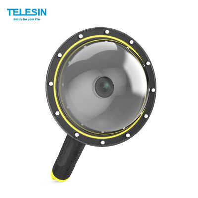 TELESIN 6 Inch Dome Port Cover Kit Camera Lens Transparent Cover with Floating Hand Grip Underwater 30M for DJI OSMO Action Camera
TELESIN 6 Inch Dome Port Cover Kit Camera Lens Transparent Cover with Floating Hand Grip Underwater 30M for DJI OSMO Action Camera