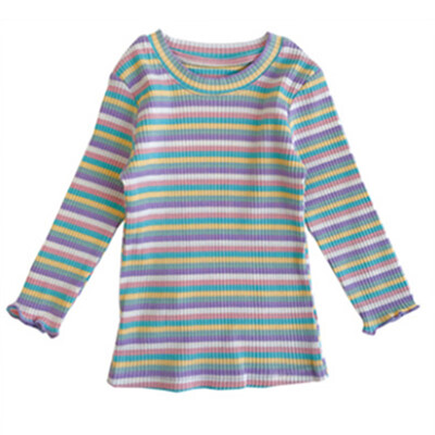Fashion brand Stripe print Kids Girl Clothes Print Cotton Long Sleeve T Shirts Rainbow for Girls baby Clothing
Fashion brand Stripe print Kids Girl Clothes Print Cotton Long Sleeve T Shirts Rainbow for Girls baby Clothing