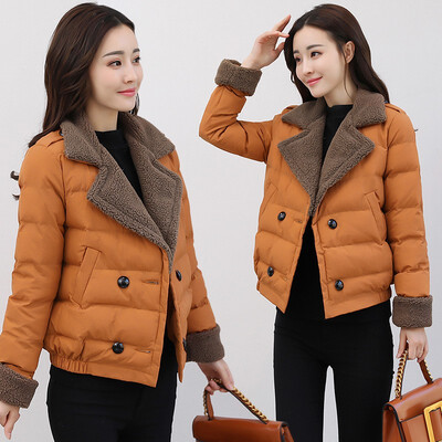 2018 Korean harajuku womens down&thickened cotton-padded winter ladies short cotton-padded jacket
2018 Korean harajuku womens down&thickened cotton-padded winter ladies short cotton-padded jacket