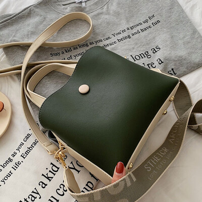 Broadband small bag 2019 new Korean version simple handbag fashion 100 lap slant bucket bag
Broadband small bag 2019 new Korean version simple handbag fashion 100 lap slant bucket bag