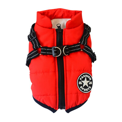 Dog Coat Autumn Winter Puppy Winter Ski Suit Clothes Small Dog Jacket Chest Back Clothing Pet vest Coat Supplies -XXL
Dog Coat Autumn Winter Puppy Winter Ski Suit Clothes Small Dog Jacket Chest Back Clothing Pet vest Coat Supplies -XXL