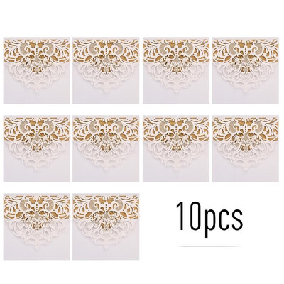 10pcs Pearl Paper Floral Invitation Cards Invitation Holders with Blank Inner Sheet for Wedding Birthday Party Anniversary
10pcs Pearl Paper Floral Invitation Cards Invitation Holders with Blank Inner Sheet for Wedding Birthday Party Anniversary