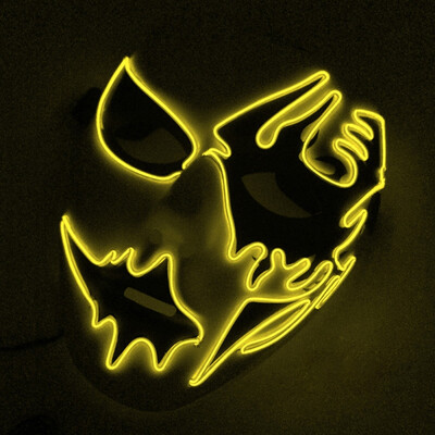 Halloween Panic Mask Night Atmosphere Decorative Face Masks Men Women Wear Led Light-Emitting Mask
Halloween Panic Mask Night Atmosphere Decorative Face Masks Men Women Wear Led Light-Emitting Mask