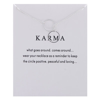 Fashion Jewelry New Gold-color Karma Double Circle Alloy Chocker Pendant Short Necklace For Women
Fashion Jewelry New Gold-color Karma Double Circle Alloy Chocker Pendant Short Necklace For Women