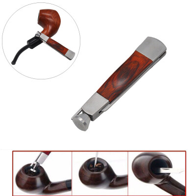 JPGIF Tobacco Smoking 3in1 Red Wood Stainless Steel Pipe Cleaning Reamers Tamper Tool
JPGIF Tobacco Smoking 3in1 Red Wood Stainless Steel Pipe Cleaning Reamers Tamper Tool