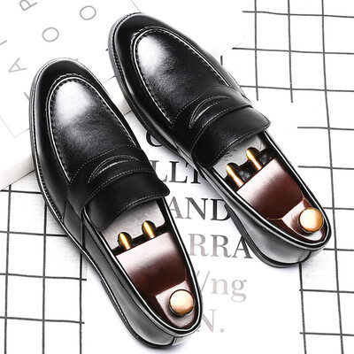 Tide mens shoes summer casual England set foot shoes mens new wild pointed shoes mens one generation A561-G 
Tide mens shoes summer casual England set foot shoes mens new wild pointed shoes mens one generation A561-G