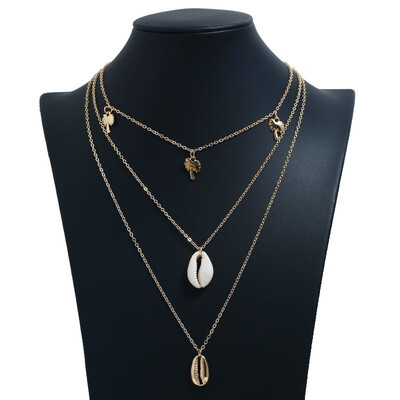 New Alloy Necklace Retro Sequin Long Necklace Moon Big Pendant Gold Necklace Multi-layer Hot Bohemian Summer Accessories
New Alloy Necklace Retro Sequin Long Necklace Moon Big Pendant Gold Necklace Multi-layer Hot Bohemian Summer Accessories