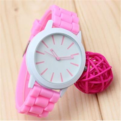 Geneva watch ice cream candy color silicone belt simple hollow pointer male&female students couple quartz watch
Geneva watch ice cream candy color silicone belt simple hollow pointer male&female students couple quartz watch