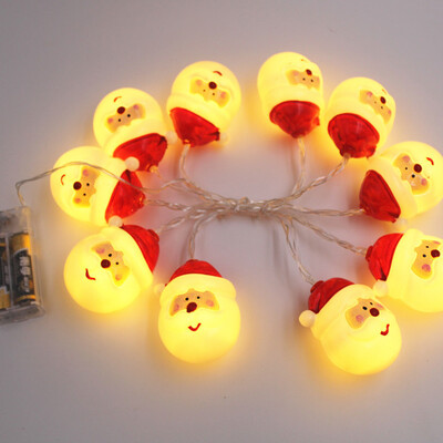 Gobestart Christmas 10 LED String Light Snowman Santa Claus Fairy Light Party Home Decor
Gobestart Christmas 10 LED String Light Snowman Santa Claus Fairy Light Party Home Decor