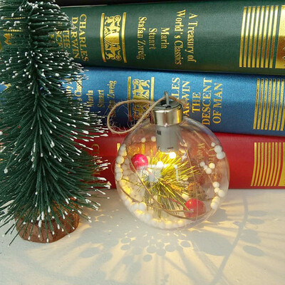 Christmas Tree Ornaments Christmas Baubles Balls with LED Light Hanging Pendant Christmas Decorations Home Hanging Ornament
Christmas Tree Ornaments Christmas Baubles Balls with LED Light Hanging Pendant Christmas Decorations Home Hanging Ornament