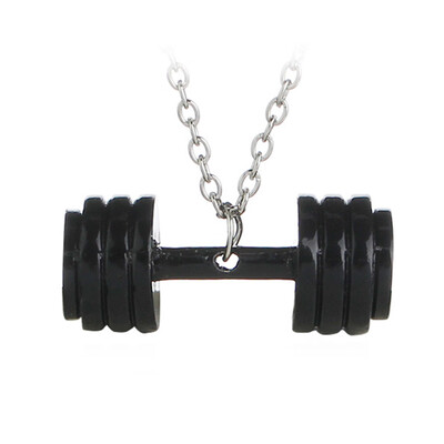 New Fashion Barbell Fitness Fashion Dumbbell Contracted Barbell Dumbbell Necklace For Men & Women Gifts
New Fashion Barbell Fitness Fashion Dumbbell Contracted Barbell Dumbbell Necklace For Men & Women Gifts
