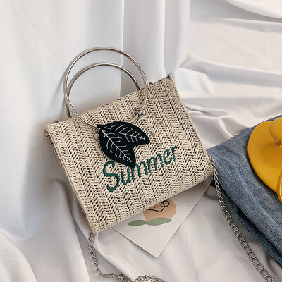 Straw bag summer small fresh bag female 2019 new wild ring shoulder bag ocean chain slung shoulder
Straw bag summer small fresh bag female 2019 new wild ring shoulder bag ocean chain slung shoulder