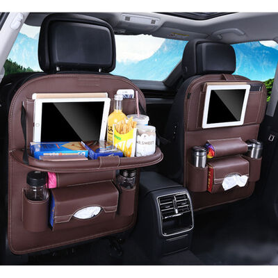 Whosale Universal Car Seat Back Hanging Organizer Bag Multi-pocket Leather Pad Cups Foldable Shelf
Whosale Universal Car Seat Back Hanging Organizer Bag Multi-pocket Leather Pad Cups Foldable Shelf