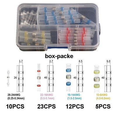 〖Follure〗Professional Solder Sleeve Heat Shrink Butt Waterproof AWG Wire Splice Connector
〖Follure〗Professional Solder Sleeve Heat Shrink Butt Waterproof AWG Wire Splice Connector