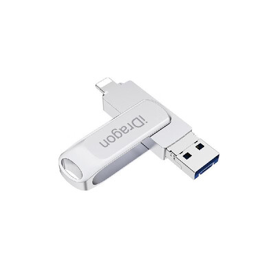 iDragon IPhone USB30 Flash Drive 64GB Memory Stick U Disk External Storage 3in1 Trinity USB for iOS Android Type-C&Computers
iDragon IPhone USB30 Flash Drive 64GB Memory Stick U Disk External Storage 3in1 Trinity USB for iOS Android Type-C&Computers