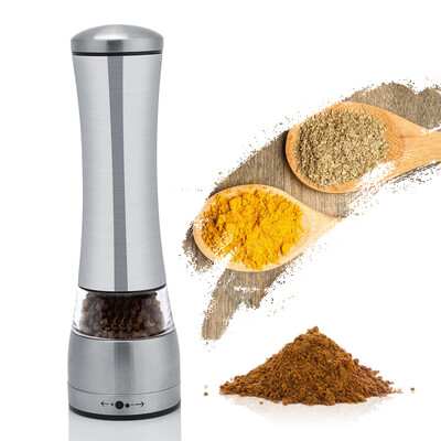 Greensen Manual Pepper GrinderStainless Steel & Acrylic Manual Salt & Pepper Mill Grinder Kitchen Cooking Tool
Greensen Manual Pepper GrinderStainless Steel & Acrylic Manual Salt & Pepper Mill Grinder Kitchen Cooking Tool