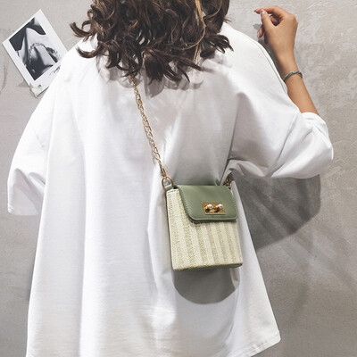 Net red pouch handbag 2019 new wave wild chain bucket bag summer small fresh ocean straw braided bag
Net red pouch handbag 2019 new wave wild chain bucket bag summer small fresh ocean straw braided bag