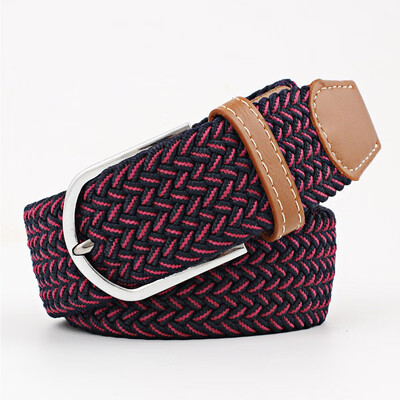 High quality Unisex belt Patchwork color Canvas Pin Buckle Women belt casual stretch weaving Canvas Men&Women belt
High quality Unisex belt Patchwork color Canvas Pin Buckle Women belt casual stretch weaving Canvas Men&Women belt
