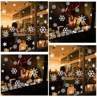 57Pcs 38Pcs Snowflake New Christmas Decoration Reusable White Snowflake Window Stickers Self-Adhesive Decorations Xmas Home Decor
57Pcs 38Pcs Snowflake New Christmas Decoration Reusable White Snowflake Window Stickers Self-Adhesive Decorations Xmas Home Decor