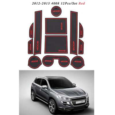12pcsset Car Door Groove Gate Slot Non-slip Pad Cup Holder Mat Replacement For Peugeot 4008 2012-2013
12pcsset Car Door Groove Gate Slot Non-slip Pad Cup Holder Mat Replacement For Peugeot 4008 2012-2013