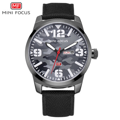 MINI FOCUS Fox Mens Watch Quartz Watch Sports Camouflage Wind Import Movement Nylon Strap
MINI FOCUS Fox Mens Watch Quartz Watch Sports Camouflage Wind Import Movement Nylon Strap
