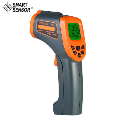 SMART SENSOR -50800°C 121 Handheld LCD Digital Non-contact IR Infrared Thermometer Temperature Tester Pyrometer with Centigrade
SMART SENSOR -50800°C 121 Handheld LCD Digital Non-contact IR Infrared Thermometer Temperature Tester Pyrometer with Centigrade