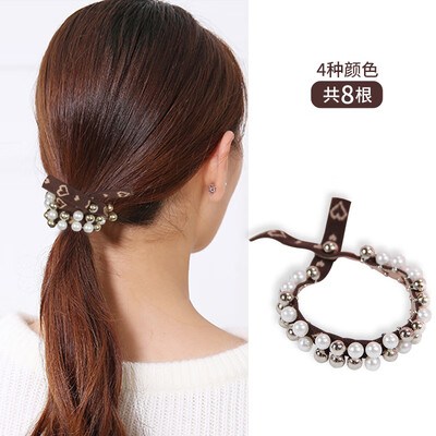 UPLUS temperament versatile high elastic color love pearl hair rope 8 ins wind rope bracelet dual-use hair band leather holster headwear
UPLUS temperament versatile high elastic color love pearl hair rope 8 ins wind rope bracelet dual-use hair band leather holster headwear