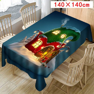 Toponeto Christmas Tablecloth Print Rectangle Table Cover Holiday Party Home Decor
Toponeto Christmas Tablecloth Print Rectangle Table Cover Holiday Party Home Decor