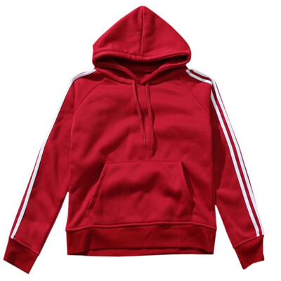 Korean Adult Loose Plus Size Autumn Winter Hooded Cashmere College Style Stripe Long-sleeved Top
Korean Adult Loose Plus Size Autumn Winter Hooded Cashmere College Style Stripe Long-sleeved Top