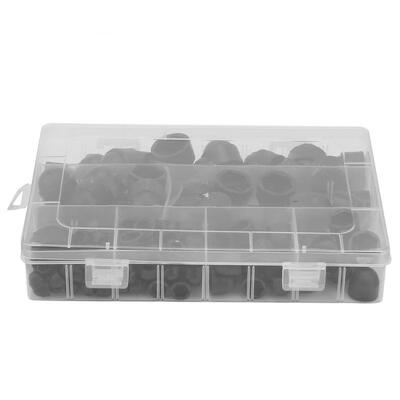 Greensen 145pcs Bolt Nut Protection Cap M4 M5 M6 M8 M10 M12 Black Rubber Acorn Nut Set
Greensen 145pcs Bolt Nut Protection Cap M4 M5 M6 M8 M10 M12 Black Rubber Acorn Nut Set