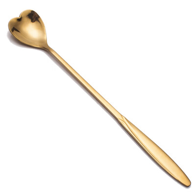 Gold-Plated Cutlery Long Handle Flower Spoon Stainless Steel Flower Spoon Coffee Spoon
Gold-Plated Cutlery Long Handle Flower Spoon Stainless Steel Flower Spoon Coffee Spoon
