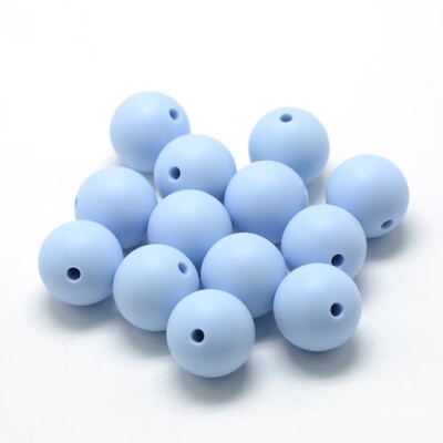 Food Grade Environmental Silicone Beads Chewing Beads For Teethers DIY Nursing Necklaces Making Round LightSteelBlue 810mm
Food Grade Environmental Silicone Beads Chewing Beads For Teethers DIY Nursing Necklaces Making Round LightSteelBlue 810mm