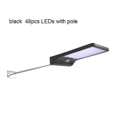 48 LEDs Solar Powered Wall Light PIR Motion Sensor with Remote Control Outdoor IP65 Water-resistant Street Lamp for Patio Pathway
48 LEDs Solar Powered Wall Light PIR Motion Sensor with Remote Control Outdoor IP65 Water-resistant Street Lamp for Patio Pathway
