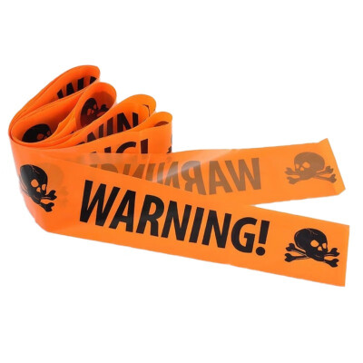 DIY Decoration Halloween Plastic Cordon Isolation Belt Safety Warning Tape Sign Party
DIY Decoration Halloween Plastic Cordon Isolation Belt Safety Warning Tape Sign Party